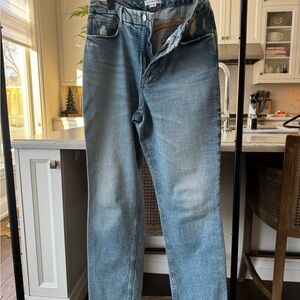 Good American Light Blue Women’s Straight Jeans